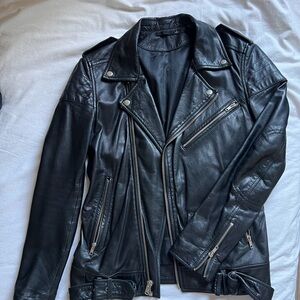 Women’s Black Leather Jacket